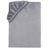 Carpe Sonno Spannbettlaken Cashmere-Touch 90 x 200 - 100 x 200 - 140 x 200 - 180 x 200 - 200 x 200 cm grau