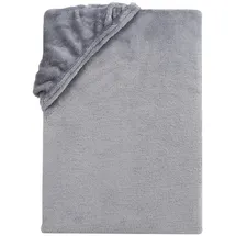 Carpe Sonno Spannbettlaken Cashmere-Touch 90 x 200 - 100 x 200 - 140 x 200 - 180 x 200 - 200 x 200 cm grau