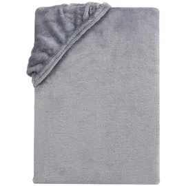 Carpe Sonno Spannbettlaken Cashmere-Touch 90 x 200 - 100 x 200 - 140 x 200 - 180 x 200 - 200 x 200 cm grau