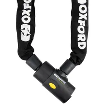 Oxford Alarm Chain 10 Schwarz Kettenschloss