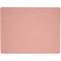 LINDDNA Tischset Nupo L Square Leder Rosa (Large)