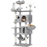 Yaheetech Kratzbaum 170 cm grau