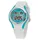 Sinar XE-64-0 Gehäusebreite 10 mm Silikongehäuse Weiß Silikonarmband Türkis onesize