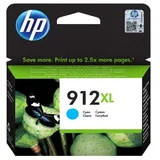 HP 912XL Cyan Original Druckerpatrone mit hoher Reichweite (3YL81AE)