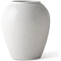 Lyngby Porcelæn Rhombe Vase, 25 cm