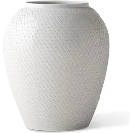 Lyngby Porcelæn Rhombe Vase, 25 cm