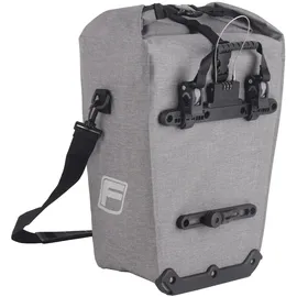 Fischer PLUS Cita Gepäckträgertasche grau
