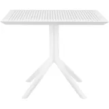 CLP Tisch Sky 80 x 80 cm weiß