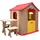 LittleTom Indoor-Kinderspielhaus mit Tisch 95 x 104 x 104 cm