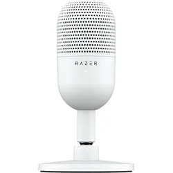 Razer Seiren V3 Mini - Weiß - Ultra kompaktes USB-Mikrofon mit Tap-to-Mute mit LED Kontrolle