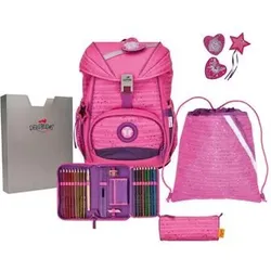 DERDIEDAS 8505153 5-teiliges Schulrucksack-Set Ergoflex Pretty Unicorn