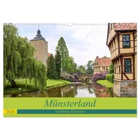 Calvendo Münsterland - Vielfältige Schönheit (Wandkalender 2026 DIN A3