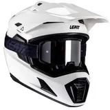 Leatt 8.5 Adv+velocity 4.5 Iriz Offroad-helm-kit - White - M