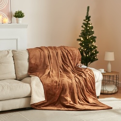 Elektrische Heizdecke Archi 200x150 cm Braun