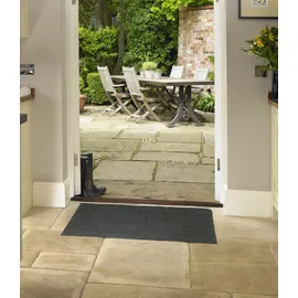 Turtle Mat 50 x 75 cm Grau