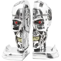 Nemesis Now Terminator 2 Buchstütze 18,5 cm Silber 3 St.