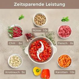 yashe Zerkleinerer Küche 500W Zerkleinerer