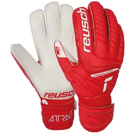 Reusch Torwarthandschuhe Attrakt Grip Finger Support weiß|rot 7,5