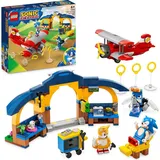 LEGO Tails‘ Tornadoflieger mit Werkstatt