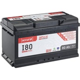 Accurat Impulse, I80 Autobatterie 80Ah EFB Start-Stop