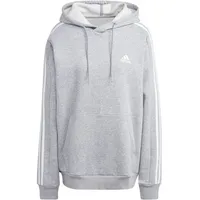 Adidas Herren Kapuzensweat Essentials 3-Streifen, MGREYH, S