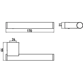 EMCO Reservepapierhalter, 350500100