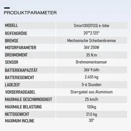 Maxtron Smart 30 Urban 2023 20 Zoll RH 42 cm Unisex gold/pink/schwarz