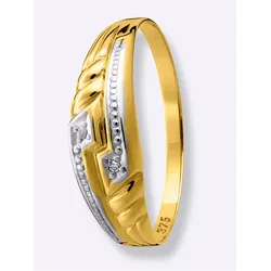 Fingerring LADY Gr. 18, gold (gelbgold 375), Fingerringe, Damen, 18, Metall-Metall, Metall, Metall