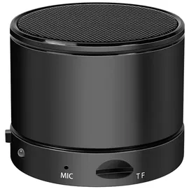 Logilink Bluetooth Lautsprecher mit MP3-Player und microSD Kartenleser, Schwarz