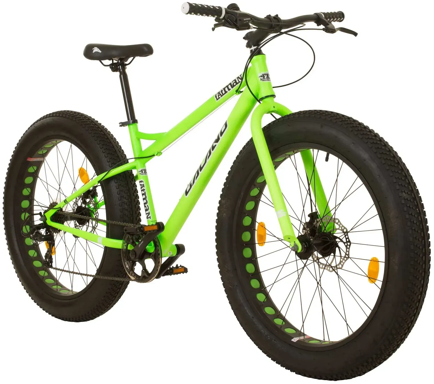 Galano Fatman 4.0 Fatbike 26 Zoll Herren Damen ab 155 cm Fahrrad 7 Gang MTB