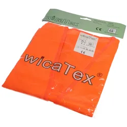 Warnweste Universalgröße EN ISO 20471 Orange, Warnschutzweste, Warnschutz Bekleidung