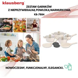 Klausberg Topf-Set 12-tlg. Kochtopf + Kochtopf + Kochtopf + Kochtopf + Kochtopf + Kochtopf + Kochtopf + Kochtopf + Kochtopf + Kochtopf + Kochtopf + Kochtopf