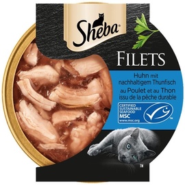 Sheba Filets Huhn mit Thunfisch 16 x 60 g