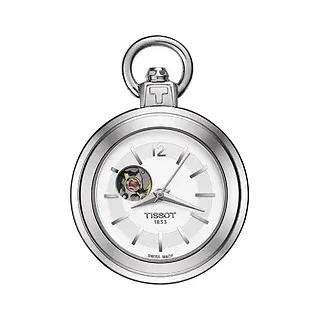 Tissot T-Pocket PENDANT MECHANICAL T854.205.19.037.01 - silber,beige - 28.5mm