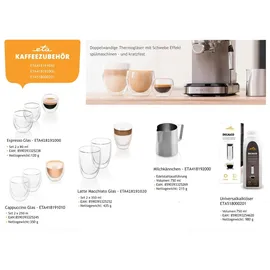ETA Espresso Glas doppelwandig 0,08 l 2 St.