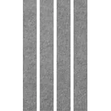 Hammerbacher Akustikpaneele Wand, grau 4 x 25,0 x 200,0 cm