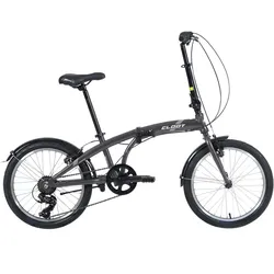 Faltrad Klapprad 20 CLOOT ICONIC LUX grau No Size