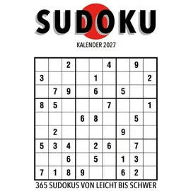 labonté buch + kalender gbr Sudoku Abreißkalender 2027 Tischkalender grau