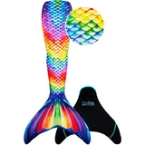 Meerjungfrauenflosse Mermaidens Original Rainbow Reef für Kinder Fin Fun S