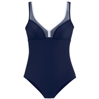 LASCANA Badeanzug Damen marine Gr.44 Cup E