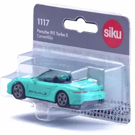 Siku 1117 - Porsche 911 Turbo S Cabriolet türkis 1:32