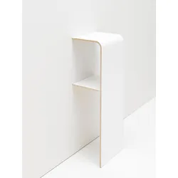 Wandregal TOJO "Tojo-find", weiß, B:31cm H:85cm T:25cm, MDF, Regale, aus MDF beschichtet, weiß, Höhe 85 cm
