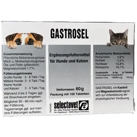 Selectavet Gastrosel 100 Tabletten