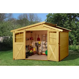 Weka Gartenhaus 325 A 1,98 x 1,94 m natur
