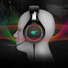 Havit GAMENOTE HV-H2232D E-SPORTS Kabling Sort Headset Schwarz