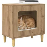 vidaXL Katzenhaus (Katze), Hundebett + Katzenbett