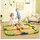 aiyaplay Balancierbalken Kinder, Schwebebalken mit 25 Balanciersteine,
