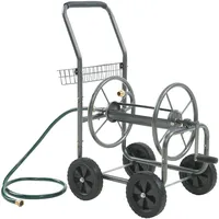 pro.tec Schlauchwagen Gelibolu 65 m Grau