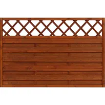 Andrewex Sichtschutzzaun Element Country 120 x 180 cm teak