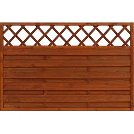 Andrewex Sichtschutzzaun Element Country 120 x 180 cm teak